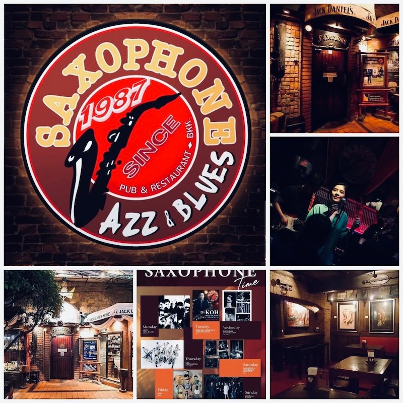 Saxophone Pub Bangkok Live Jazz Bar