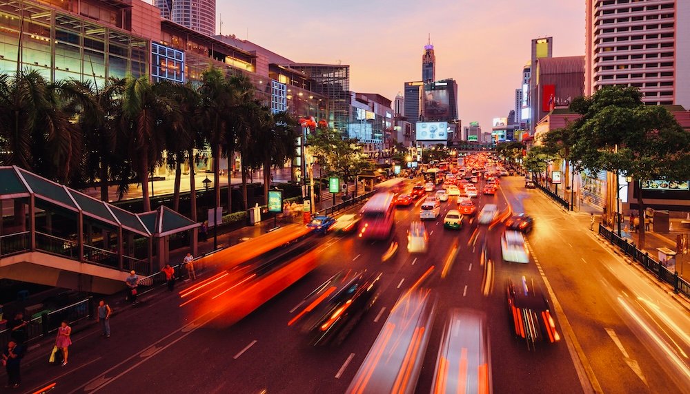 Siam Shopping Precinct Bangkok Thailand