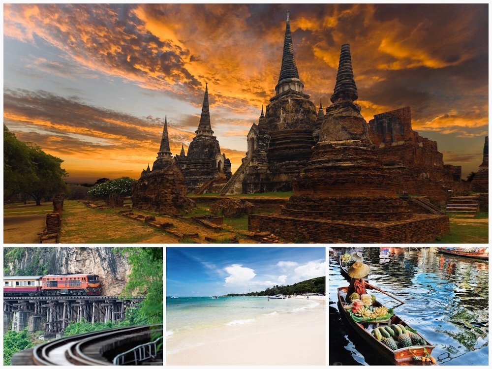 Day Trips from Bangkok - Ayutthaya - Koh Samet - Floating Market