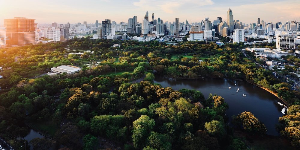 Lumpini Park - Silom Bangkok - where to stay in Bangkok