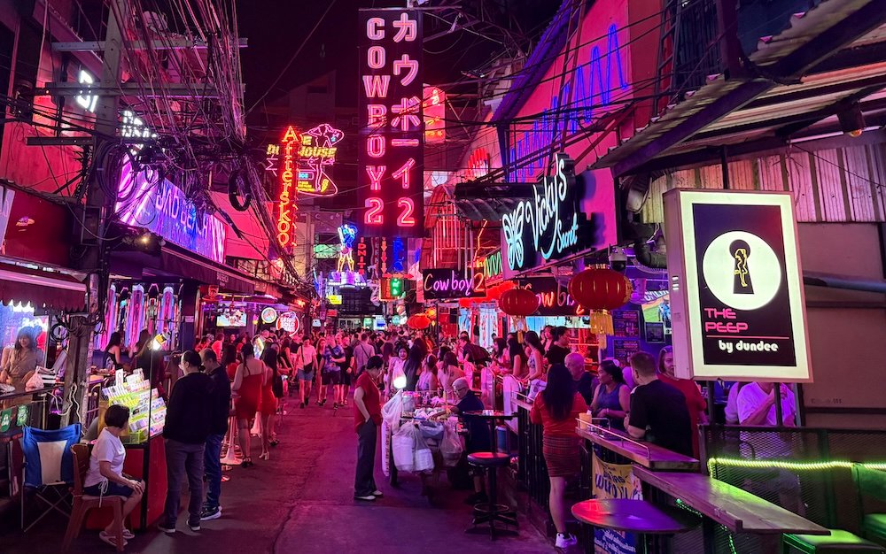 Soi Cowboy in Sukhumvit - Bangkok - Thailand